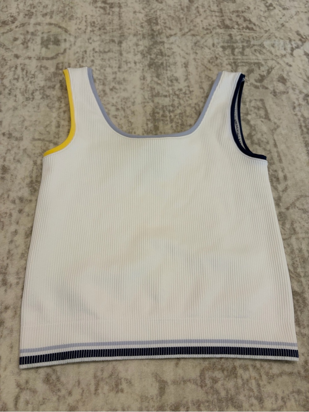 Athleta Girl XL/14 Rise Above Rib Crop Tank